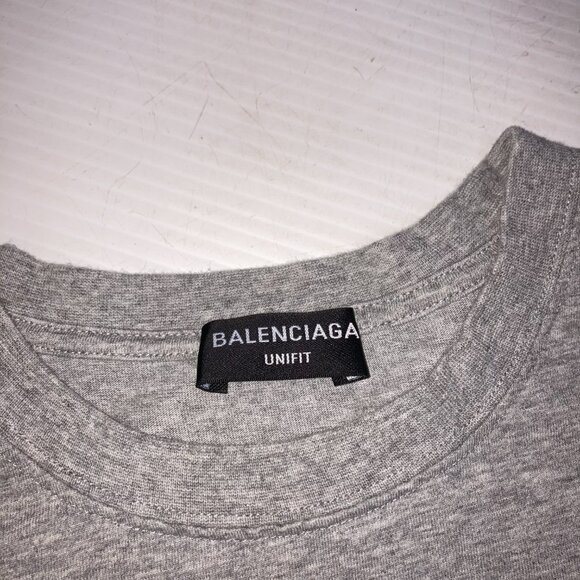 Balenciaga Slime T Shirt Gray Sz Oversized S(fits like a L) - Picture 4 of 6